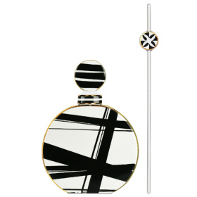 Вазочка для диффузора Baci Milano Optical Midi Diffuser Bottle RMIDI.OPT01