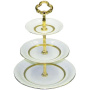Блюдо трехъярусное Leander Sonata Zlatá Stuha 07196032-1239. фото 1