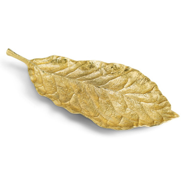 Поднос для закусок Michael Aram New Leaves Magnolia Medium Platter 175657