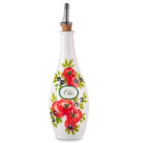 Бутылка для масла Edelweiss Tomato & Olives Ceramic Jar EDW-1022P