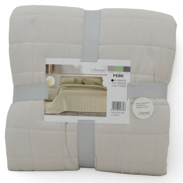 Одеяло-покрывало GF Ferrari Febe Coperta-copriletto sabbia FER/440857