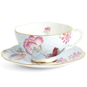 Чашка чайная с блюдцем Wedgwood Cuckoo Blue Teacup & Saucer (арт. 5C106805129)