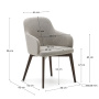 Стул La Forma Nelida Silla LF-181610. фото 5