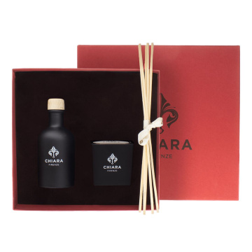 Подарочный арома-набор Chiara Firenze Nero di bacco Gift Set COFLUCINE