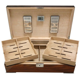 Хьюмидор для сигар Prestige Import Group Salvador Lacquer Finish Humidor