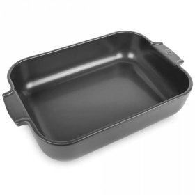 Форма для запекания Peugeot Appolia Plat four céramique rectangle gris 61913