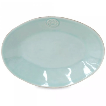 Блюдо овальное Costa Nova Nova Oval Platter (арт. NOA302-TRQ)