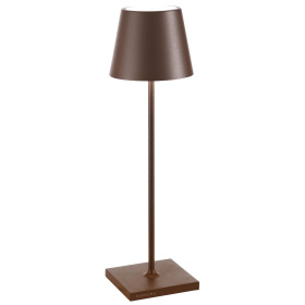 Настольная лампа Zafferano Poldina Corten Table Lamp LD0340R3