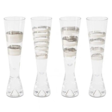 4 бокала для шампанского Tom Dixon Twenty Tank Champagne Set TKGST13P