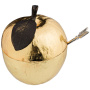 Сахарница с ложкой Michael Aram Apple Gold 110782. фото 1