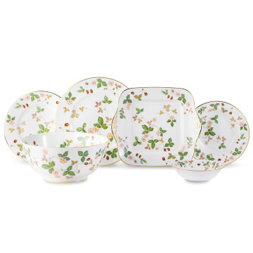 Обеденный сервиз Wedgwood Wild Strawberry Dinner Set 50105501004-Dinner set 6/26
