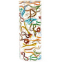 Ваза Seletti Glass Vase Snakes Cylindrical Big 14201. фото 1