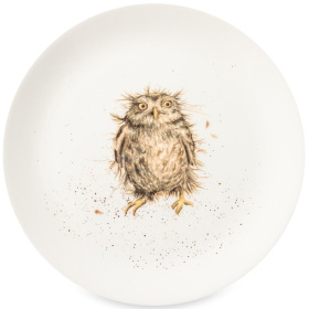 Тарелка десертная Royal Worcester Wrendale Designs Owl Coupe Plate WNKD5658-XB-1