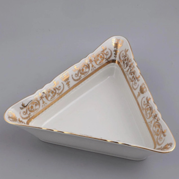 Салатник треугольный Leander Sonata Zlatý Ornament 07111433-1373
