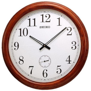 Настенные часы Seiko Quartz Wall Clock QXA155B
