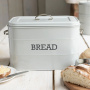 Хлебница KitchenCraft Living Nostalgia French Grey Bread Bin LNBBINGRY. фото 6