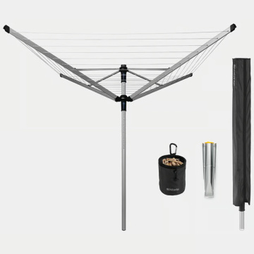 Сушилка для белья Brabantia Rotary Dryer Lift-O-Matic Advance Metallic Grey 117145