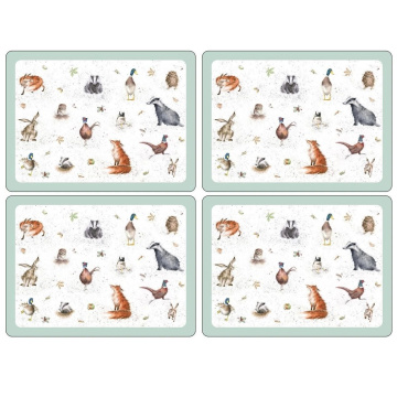 Набор плейсматов Pimpernel Wrendale Designs Set of 4 Large Placemats X0010648739