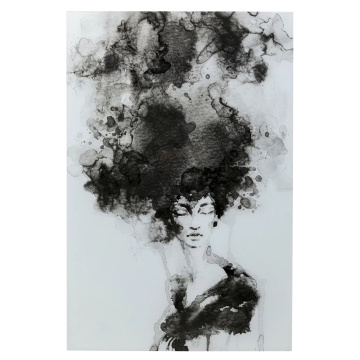 Картина KARE Glasbild Smokey Hair 53816