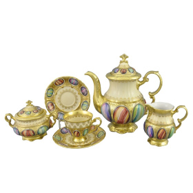 Кофейный сервиз Rudolf Kampf Antique Medallions 07160714-2020k