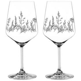 2 бокала для коктейлей Nachtmann Tattoo Wine/Spritz Botanical Black Set 105723