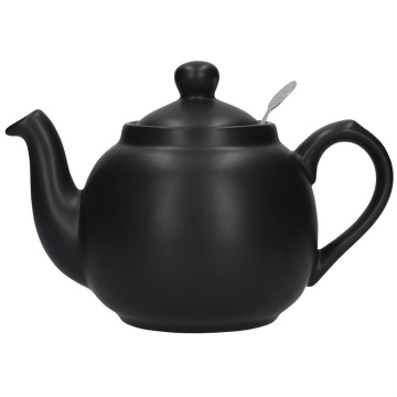 Чайник заварочный KitchenCraft London Pottery Farmhouse Matt Black Teapot (арт. 74180)