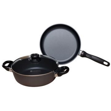 Набор сковородок Swiss Diamond XD+ Nonstick 3-Piece Set Fry Pan & Casserole Induction (арт. XDSET6008i)