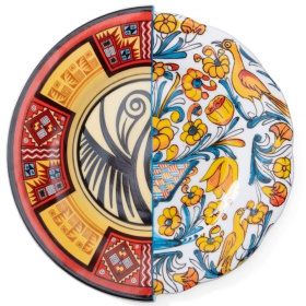Тарелка десертная Seletti Hybrid Fruit Plate Huricanga 09122