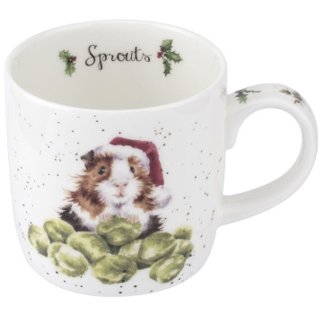 Кружка Royal Worcester Wrendale Designs Sprouts Mug (арт. MMQR5629-XT-1)