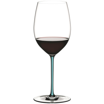 Бокал для красного вина RIEDEL Fatto A Mano Cabernet/Merlot Turquoise Single Pack 4900/0T