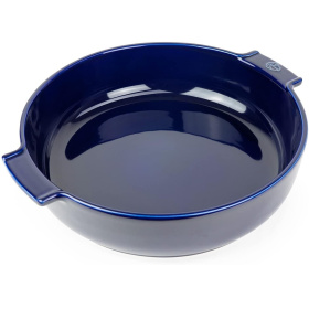 Форма для запекания Peugeot Appolia Plat four céramique rond bleu profond 60275
