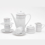 Кофейный сервиз Leander Sabina Šedý Ornament 02160714-1013. фото 1