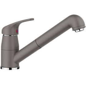 Кухонный смеситель Blanco Daras-S Silgranit-Look Volcano Grey 526936