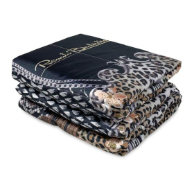 Одеяло-покрывало Renato Balestra Selvaggia Coperta-copriletto nero RBL/441111