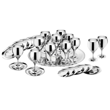 Набор бокалов Zepter Prince Stainless Steel Set LS-170.