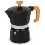 Кофеварка гейзерная KitchenCraft La Cafetière Venice 3 Cup Espresso Maker Black LCVEN3CPBLKW. фото 1