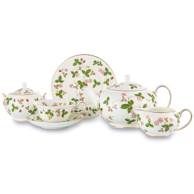 Чайный сервиз Wedgwood Wild Strawberry Tea Set 50105506091-Tea set 6/21 №2