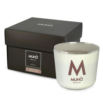 Ароматическая свеча Muhà Rosa Acqua e Sale Candela MCN058