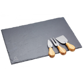 Набор для сыра KitchenCraft Artesa Cheese Platter & Knife Set ARTCHEESESLATE