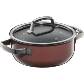 Кастрюля с крышкой WMF Fusiontec Mineral Braising Pan Rose Quartz 3201111676