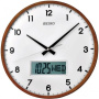 Настенные часы Seiko Quartz Wall Clock QXL008BN. фото 1