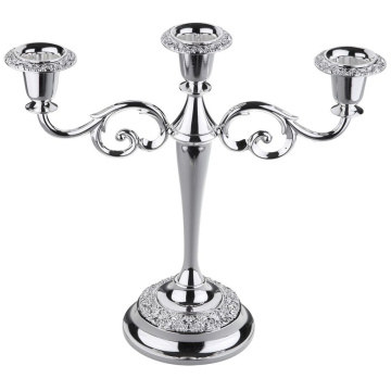 Подсвечник Queen Anne 3 Light Rose Candelabra-Baroque Arm (арт. 0/8203)