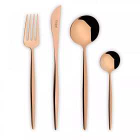 Набор столовых приборов Cutipol Moon Mirror Polished Copper MO.006.B