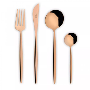 Набор столовых приборов Cutipol Moon Mirror Polished Copper MO.006.B