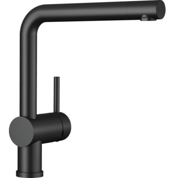 Кухонный смеситель Blanco Linus Black Matt 525806