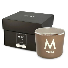 Ароматическая свеча Muhà Rosa Vaniglia e Liquirizia Candela MCN060