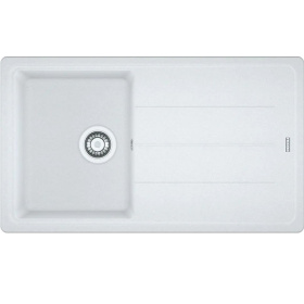 Кухонная мойка Franke Basis BFG 611-86 Fragranite White 114.0370.205