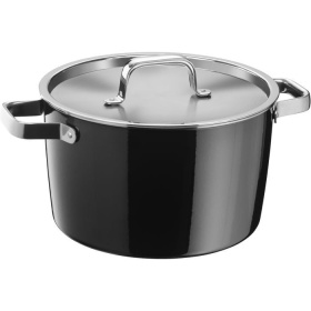 Кастрюля с крышкой WMF Fusiontec Aromatic Soup Pot Black 3201016672