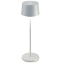Настольная лампа Zafferano Olivia White Table Lamp LD1850B3. фото 1