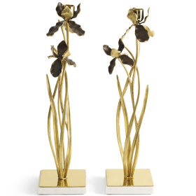 Набор подсвечников Michael Aram Black Iris Candleholders 111209